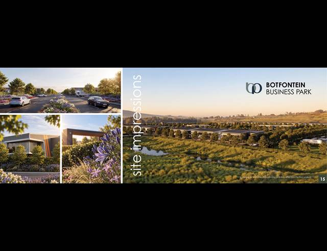 1,270M² VACANT LAND FOR SALE IN BOTFONTEIN SMALLHOLDINGS